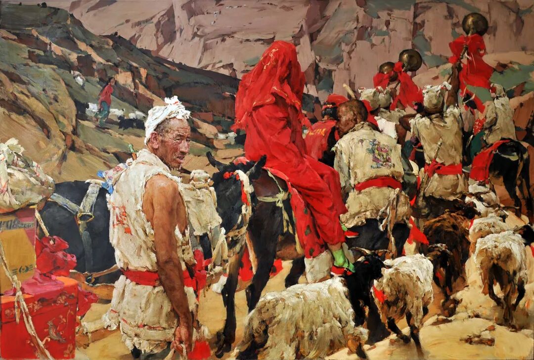 【展览】天下黄河——中国百名油画家主题作品(图75)