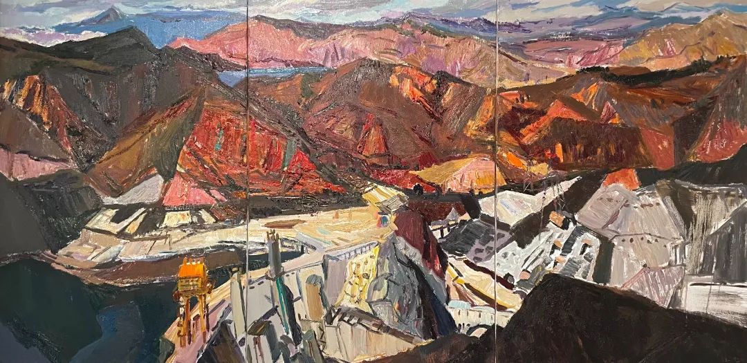 【展览】天下黄河——中国百名油画家主题作品(图83)