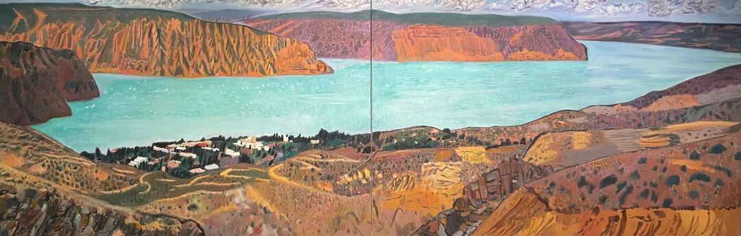 【展览】天下黄河——中国百名油画家主题作品(图86)