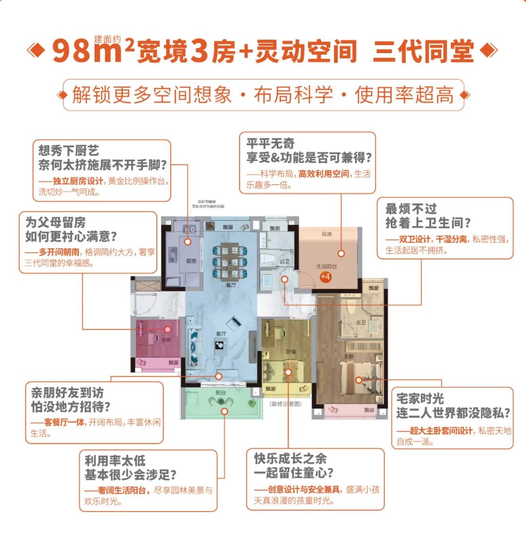 增城港龙皇朝龙湾壹号67-115㎡二-五房