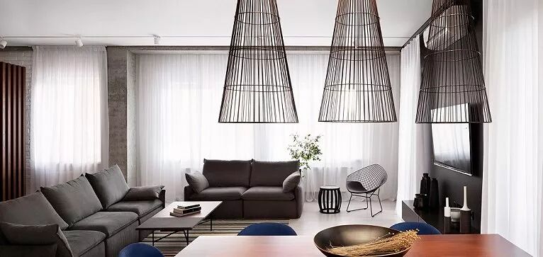 太惊艳了，这沙发与木地板还能好看成这样！