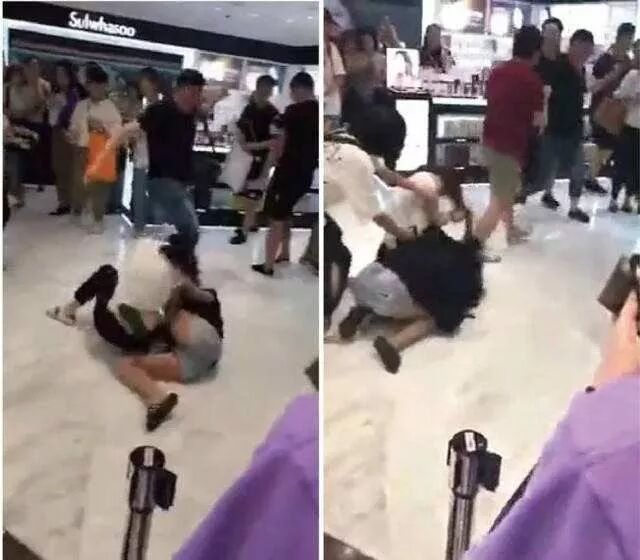 挖脸，抓头发，扯bra，妇女当众角斗有多可怕?（组图） - 12