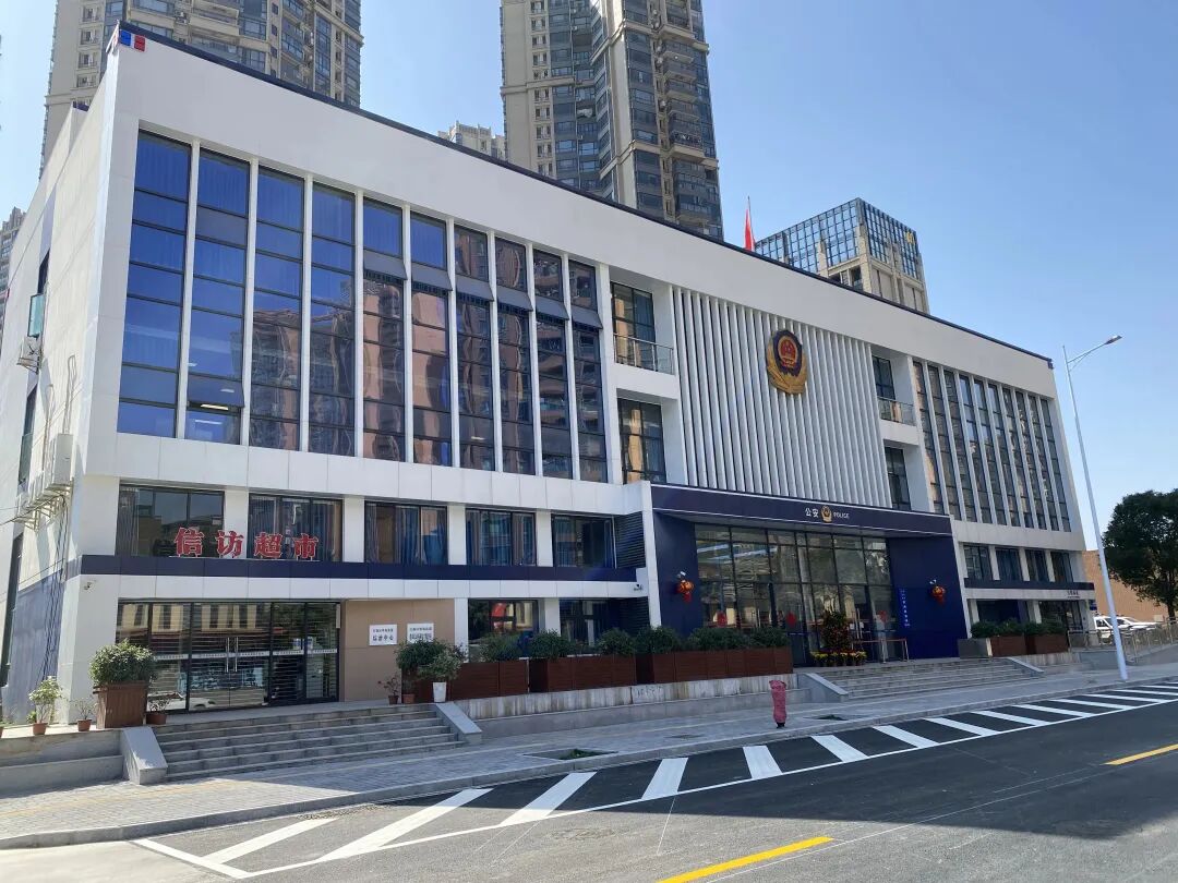 江海区外海街道综治中心。