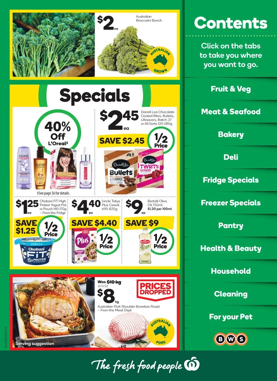 Woolworths 3月22日-3月28日折扣，能量棒、午餐肉、新口味饼干半价，还能赢XBOX抽奖（组图） - 2