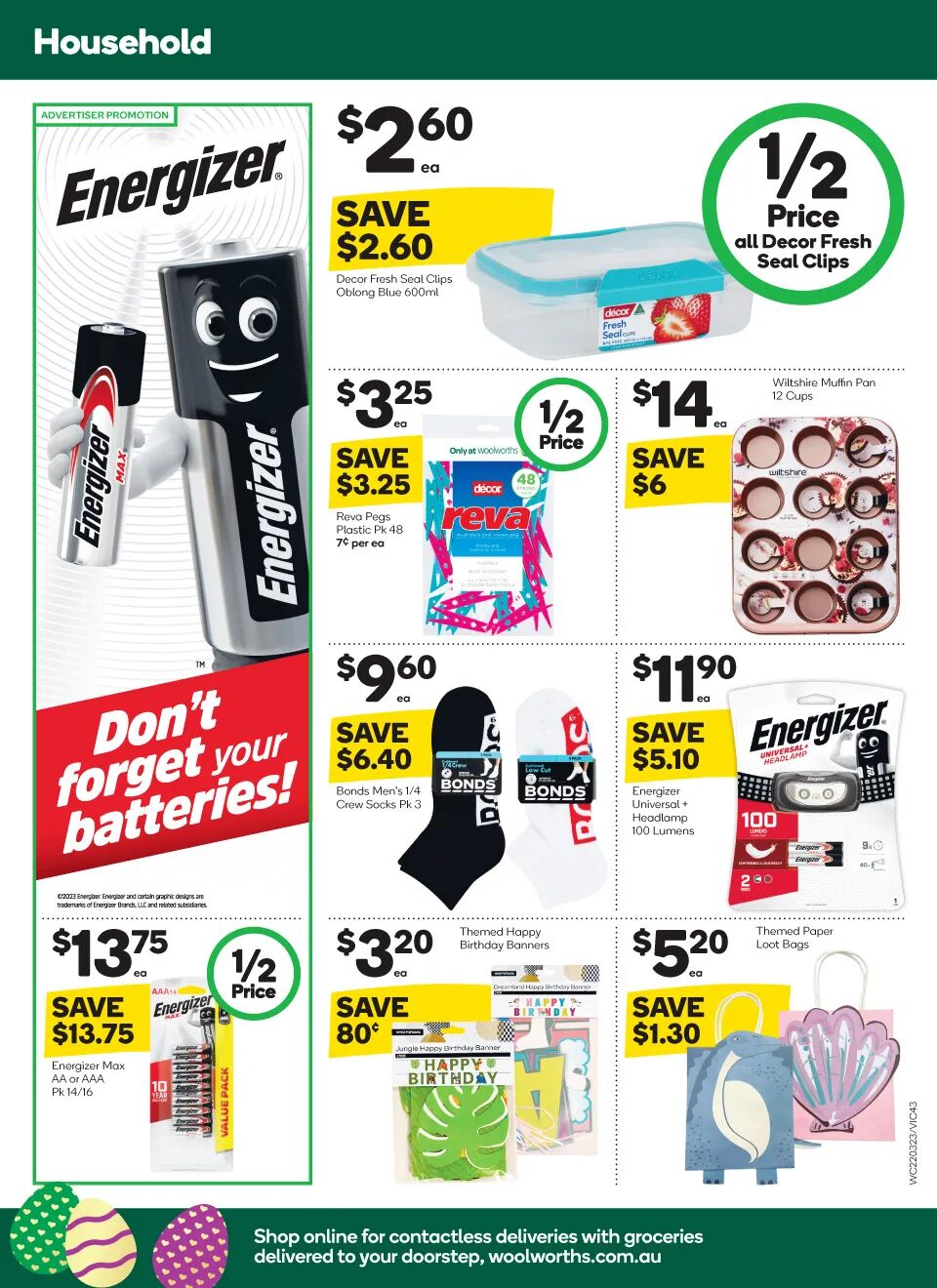 Woolworths 3月22日-3月28日折扣，能量棒、午餐肉、新口味饼干半价，还能赢XBOX抽奖（组图） - 43