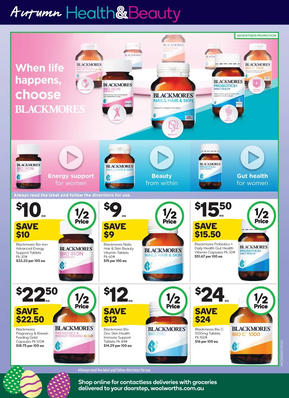 Woolworths 3月22日-3月28日折扣，能量棒、午餐肉、新口味饼干半价，还能赢XBOX抽奖（组图） - 33