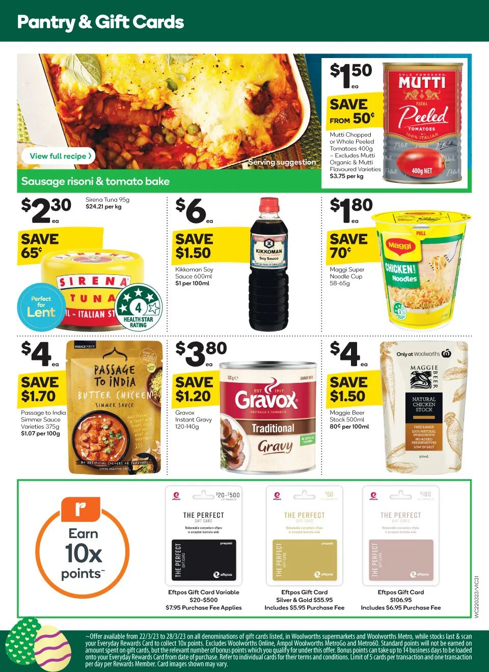 Woolworths 3月22日-3月28日折扣，能量棒、午餐肉、新口味饼干半价，还能赢XBOX抽奖（组图） - 31