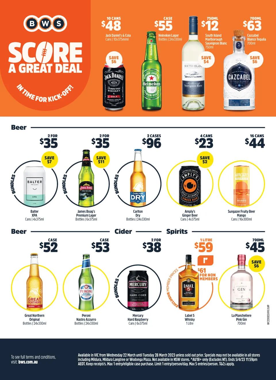Woolworths 3月22日-3月28日折扣，能量棒、午餐肉、新口味饼干半价，还能赢XBOX抽奖（组图） - 47