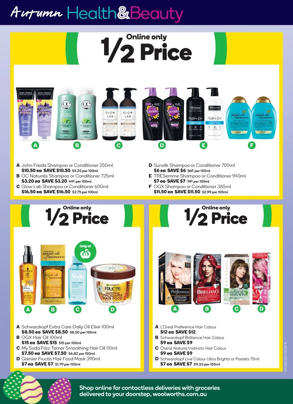 Woolworths 3月22日-3月28日折扣，能量棒、午餐肉、新口味饼干半价，还能赢XBOX抽奖（组图） - 35