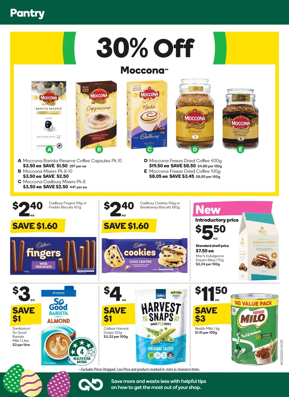 Woolworths 3月22日-3月28日折扣，能量棒、午餐肉、新口味饼干半价，还能赢XBOX抽奖（组图） - 29