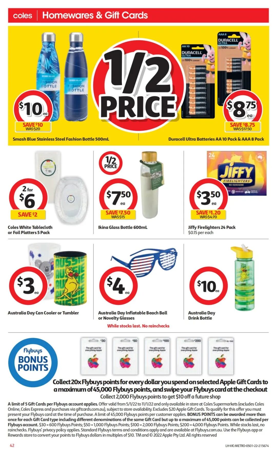 1月5日-11日！Coles最新特卖商品目录出炉！罐头、饺子等在列（组图） - 19
