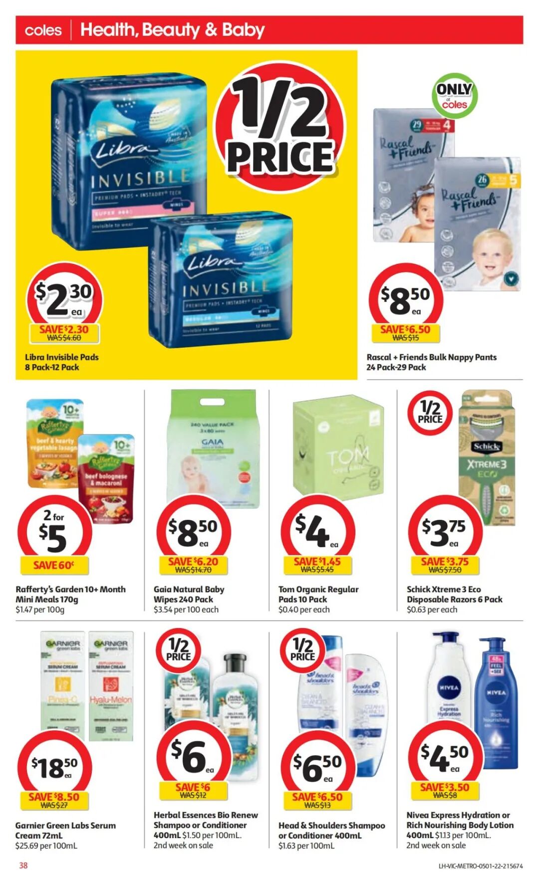 1月5日-11日！Coles最新特卖商品目录出炉！罐头、饺子等在列（组图） - 16