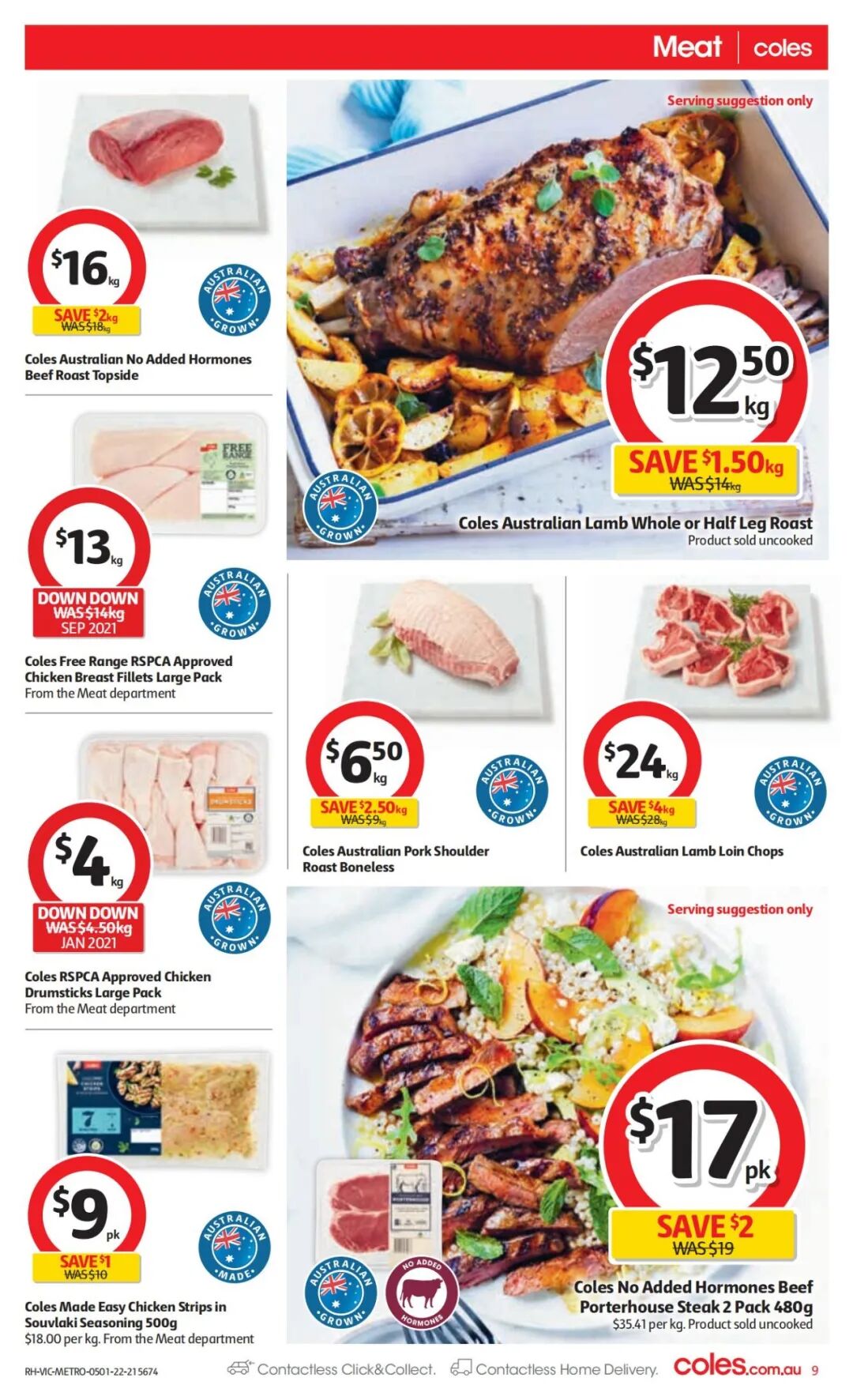 1月5日-11日！Coles最新特卖商品目录出炉！罐头、饺子等在列（组图） - 23