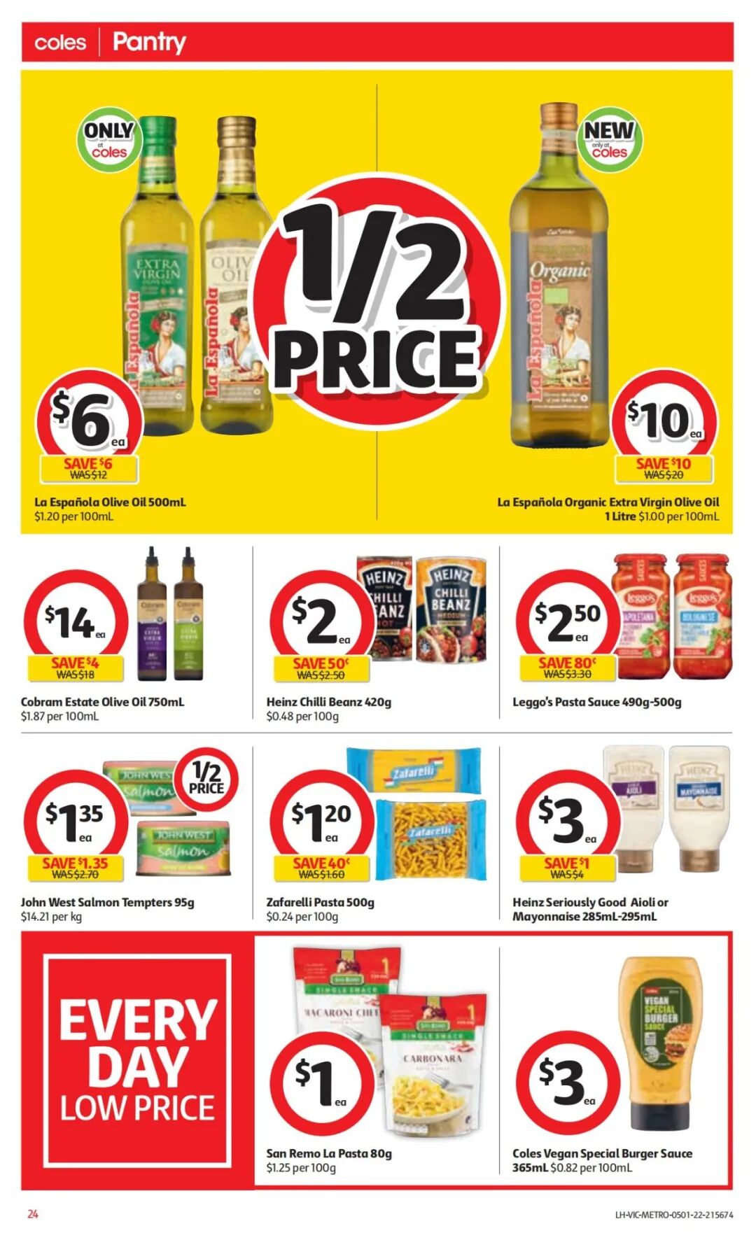 1月5日-11日！Coles最新特卖商品目录出炉！罐头、饺子等在列（组图） - 9