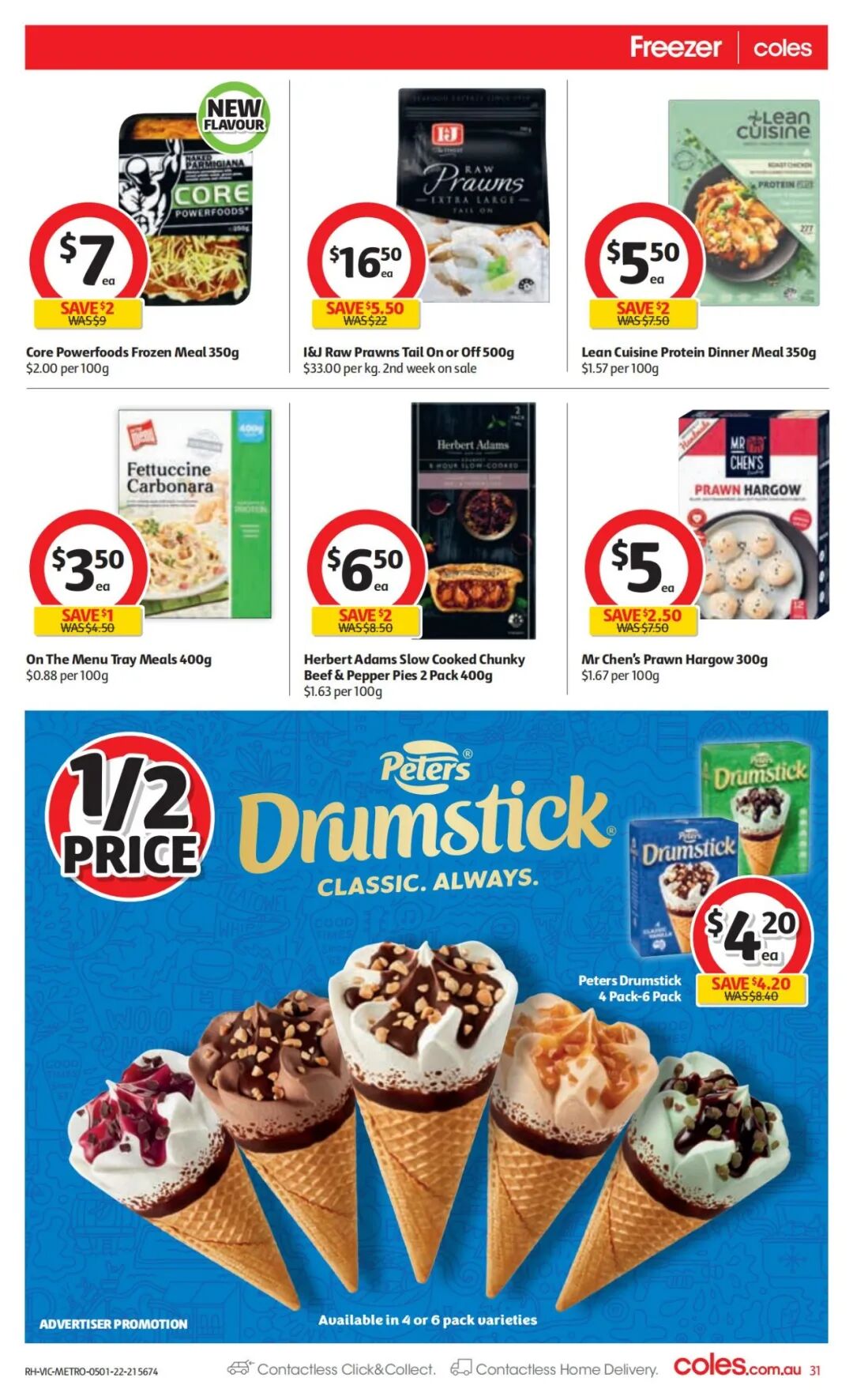 1月5日-11日！Coles最新特卖商品目录出炉！罐头、饺子等在列（组图） - 37