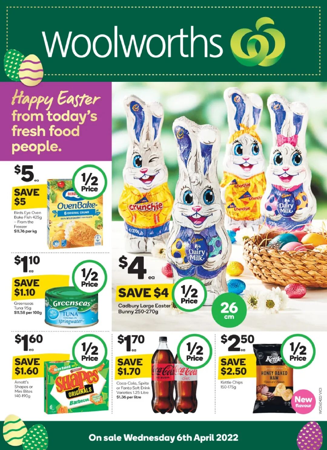 4月6日-12日！Woolies最新半价商品出炉，珍珠米香肠等在列（组图） - 1