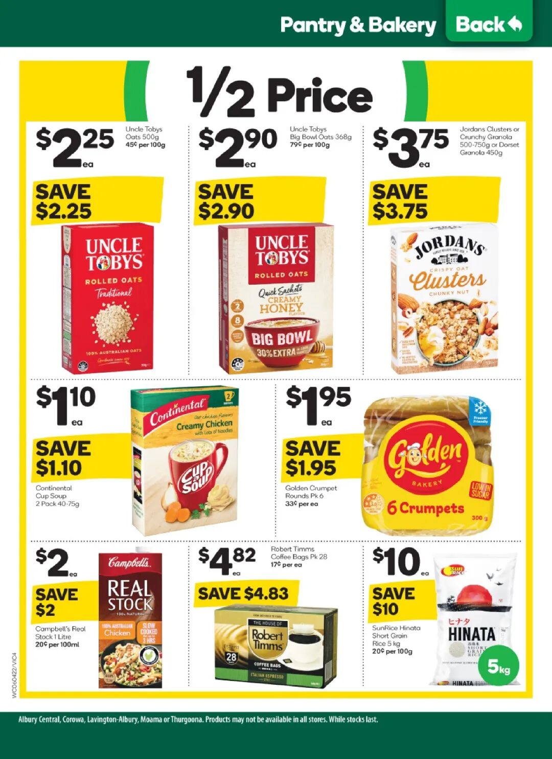4月6日-12日！Woolies最新半价商品出炉，珍珠米香肠等在列（组图） - 4