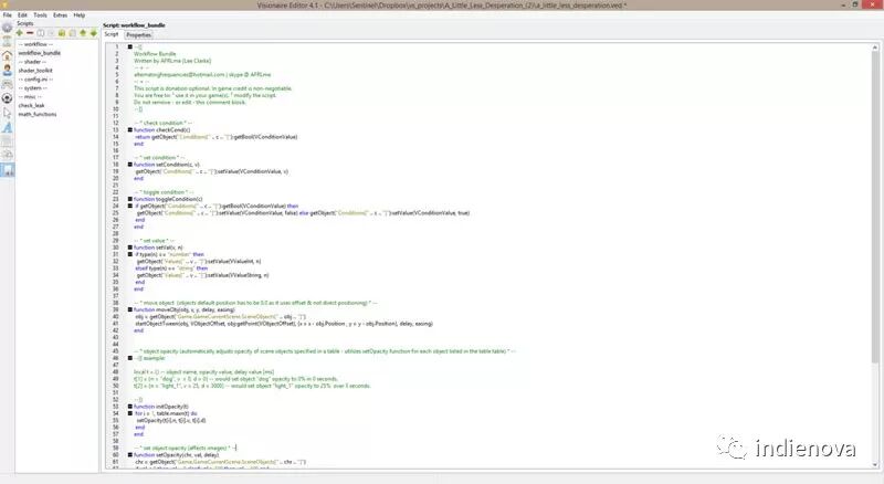 【游戏开发】引擎：Visionaire Studio 冒险游戏引擎