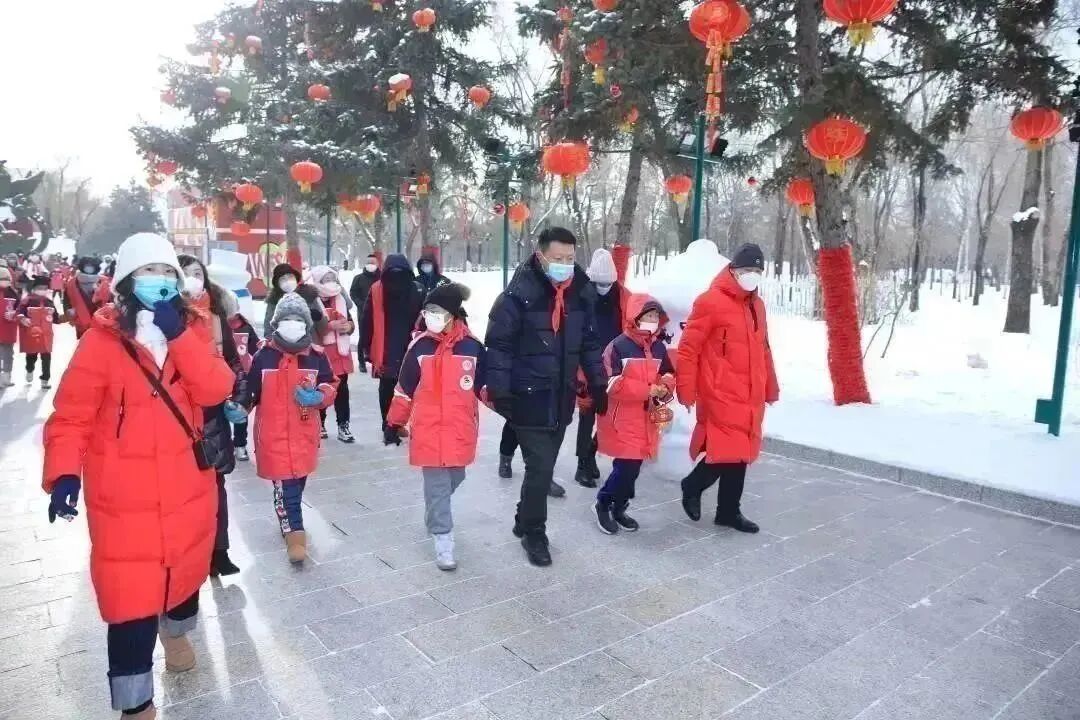 共青团“青春暖流”关爱留守儿童行动暨黑龙江希望工程快乐冰雪公益项目启动仪式在哈尔滨太阳岛国际雪博会顺利开展(图8)