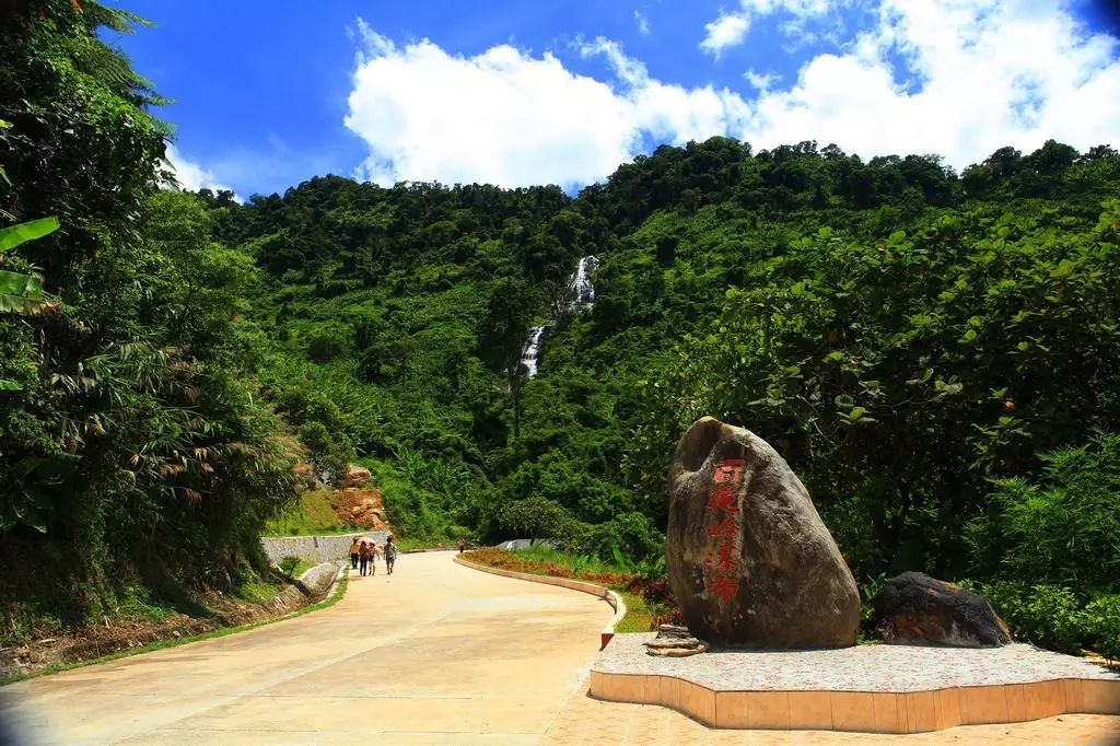 ▲琼中县营根镇百花岭风景区)