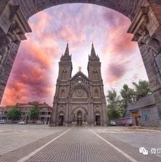 沈阳小南天主教堂，中国最美教堂之一,精美的文艺复兴哥特式建筑