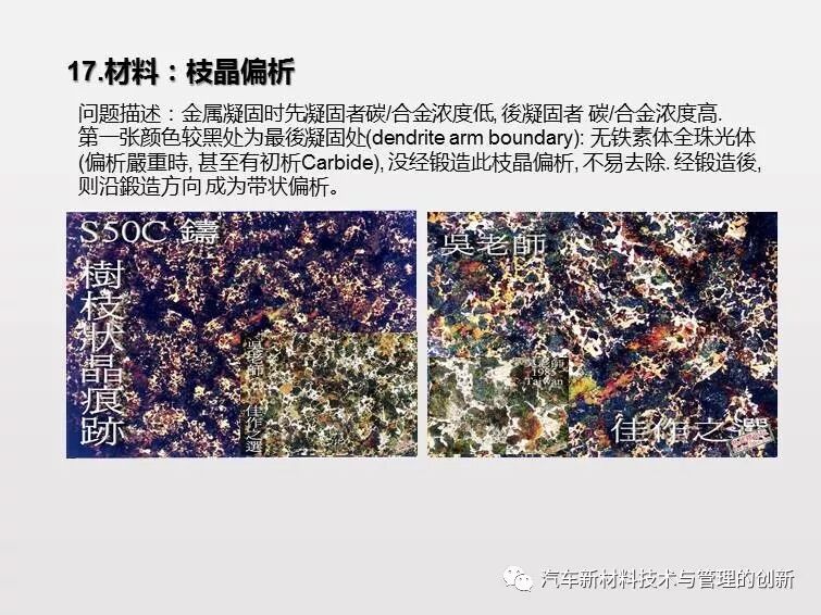 19張材料典型缺陷，金相世界借你一雙慧眼的圖19