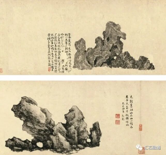 【谈古说今】晚明画石见袖峰