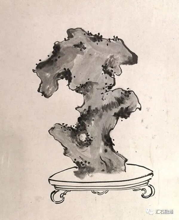 【谈古说今】晚明画石见袖峰