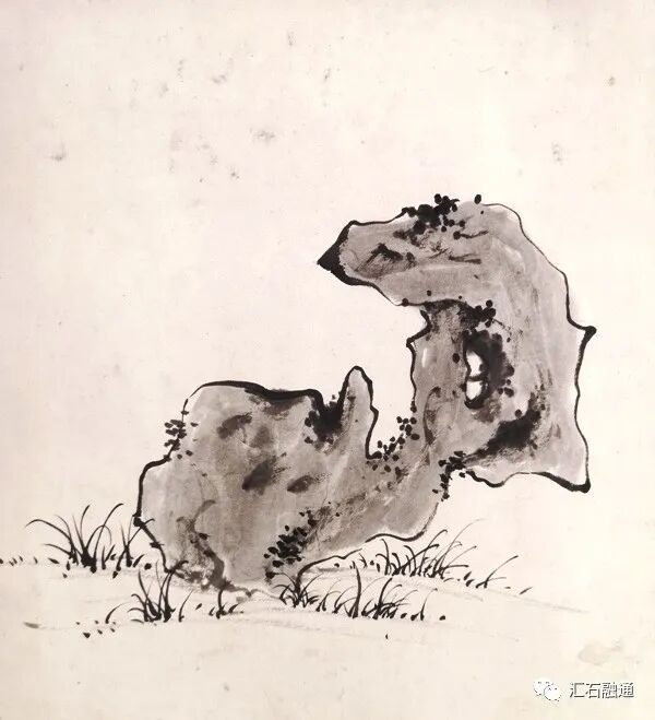 【谈古说今】晚明画石见袖峰