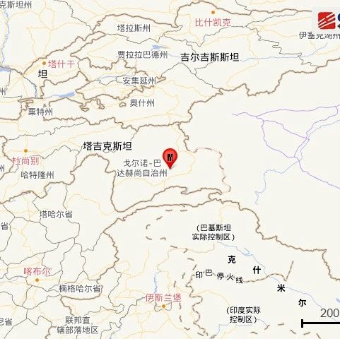 邻国发生7.2级地震，新疆震感强烈