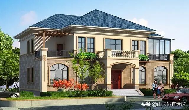 户型鉴赏：6款欧式别墅外观很大气，老师傅都说有眼光