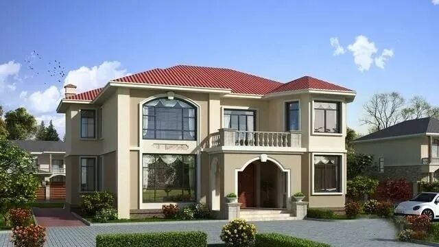 有钱真的可以为所欲为！5款别墅好看到不像话，建栋隔壁村都眼红