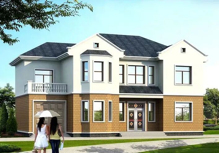 挑栋别墅回老家建！5款农村别墅精美豪华，长辈都说有眼光