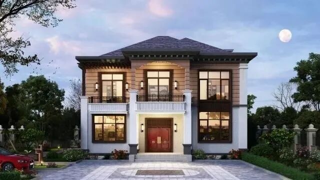 农村自建别墅有多美？6款绝美别墅让你常伴清风与明月