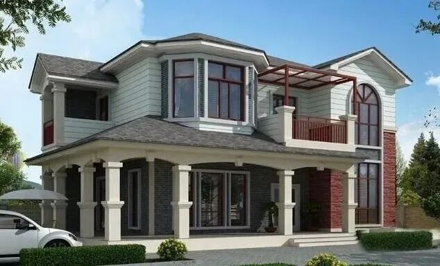 心动的感觉！5套轻钢别墅美得出众，建栋成为别人眼中的风景