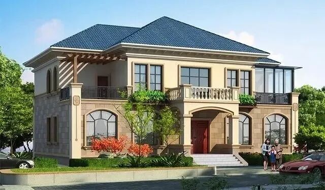 怪不得有钱人都在农村建别墅，5款别墅万里挑一，建栋做个闲云野