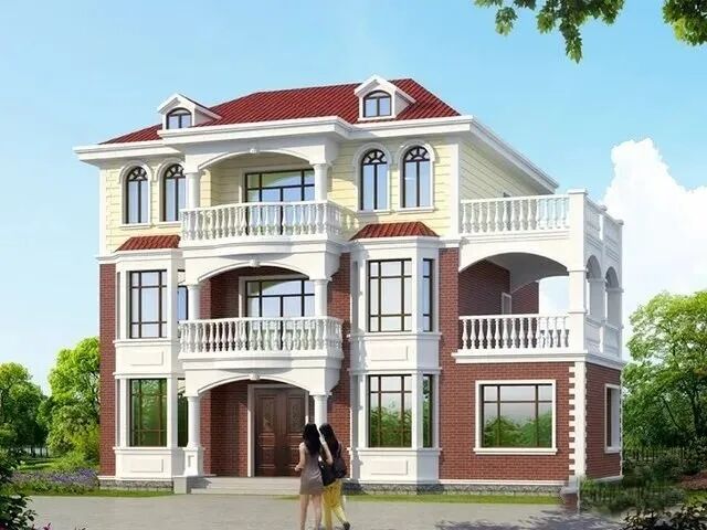 5款别墅精致优雅美感十足，内设书房+老人房，让人心心念念想建