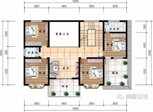 农村16米x7米平面图图片