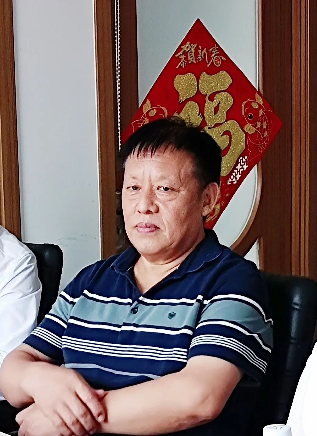 市河北邢台商会会长马瑞甫,轮值会长李彬,副会长任晓玲,理事霍建刚