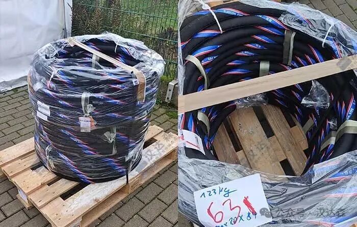 汉达森17年合作品牌Elaflex PTFE 软管火速抵德仓，下周直供国内​