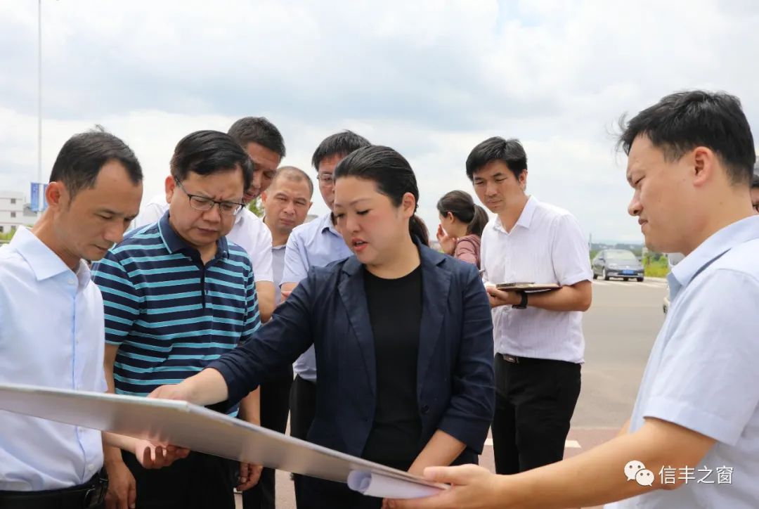 张琳现场调度重点项目建设工作 | 信丰县信息公开