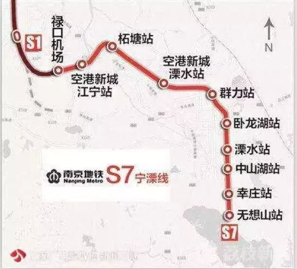 利好一:南京江宁区域将新增3条地铁线