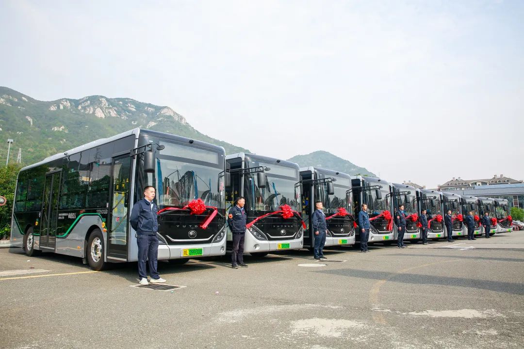 舟山首批！20輛宇通輪邊驅(qū)動純電動公交車正式投運(圖2)