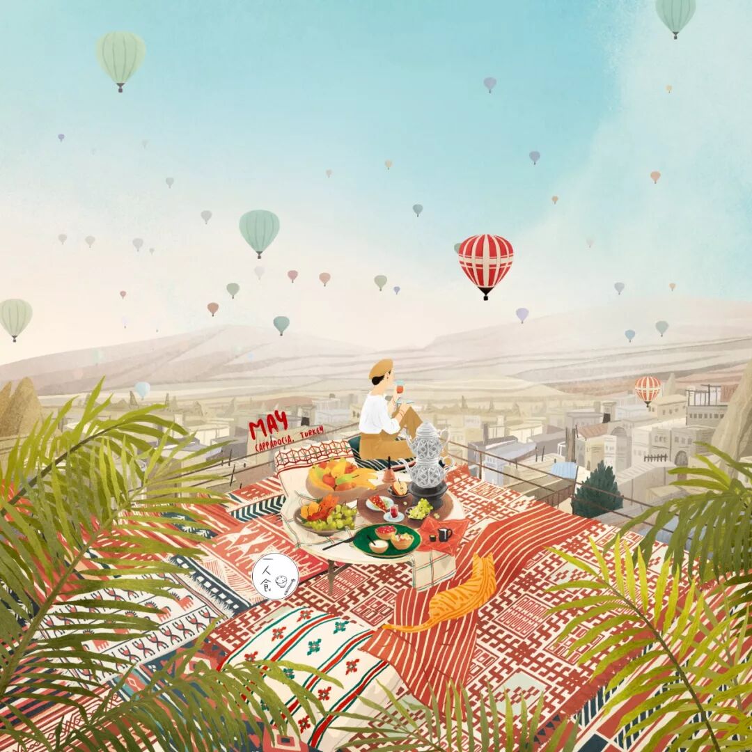 五月壁紙 又到看熱氣球的時節 今天你在哪裏打卡 一人食 微文庫