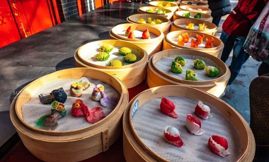 グルメ系列 餃子 ギネス記録の西安餃子宴 百饺百形百味 全网搜