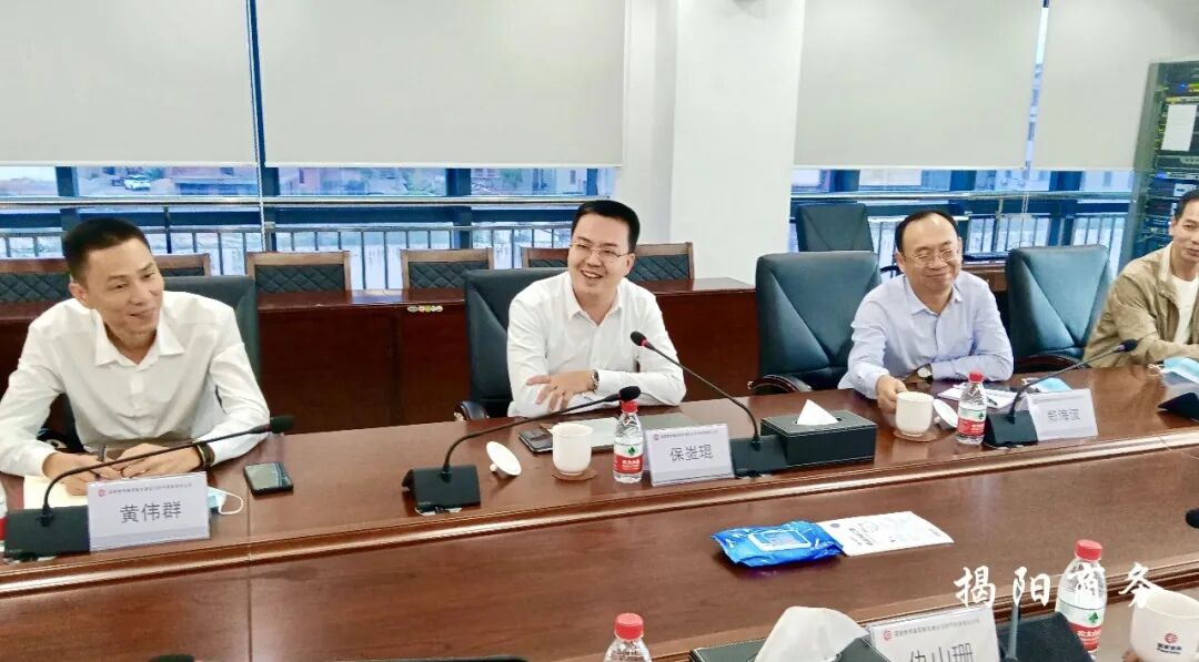 近日,市商务局党组书记,局长保崟琨带队到惠来县开展外贸暖企调研和