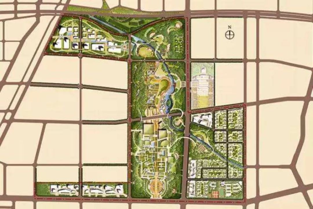 公园整体规划分为城市阳台活力区,森林湿地游赏区,台塬坡谷运动休闲区