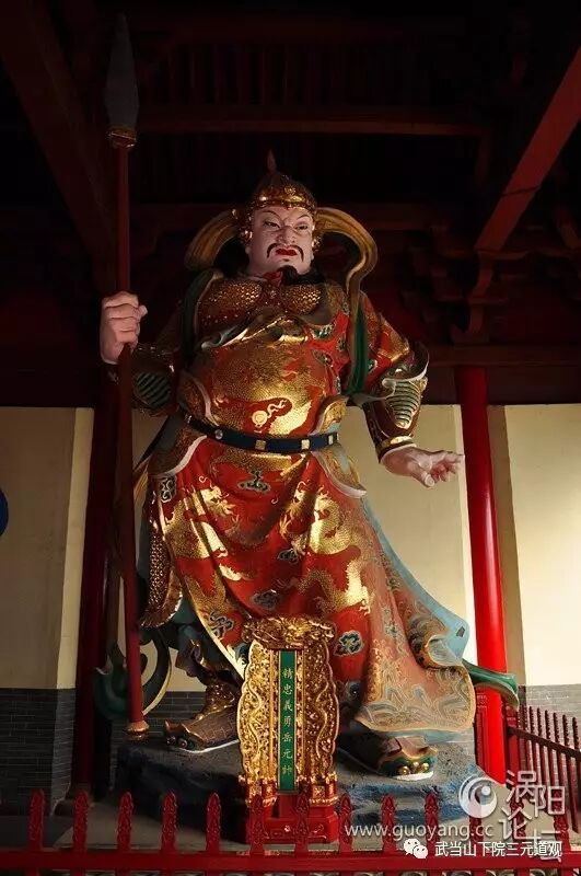 岳元帅(山门守护神·武汉市马学英女士3万元捐修)
