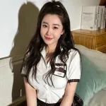 图：校服跟马尾果然是减龄神器！