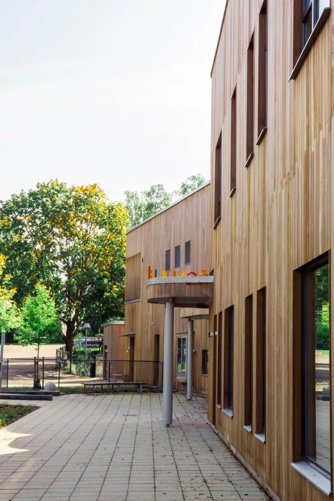 木结构：“Y字形”幼儿园